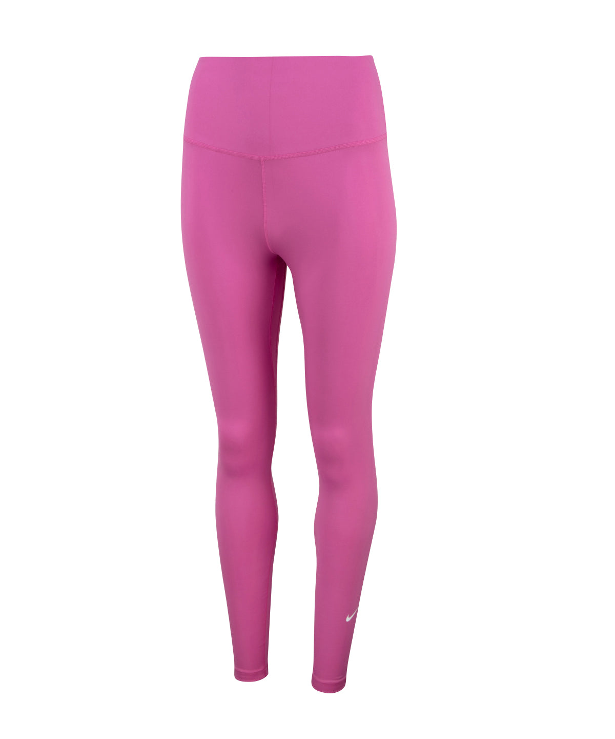 Nike NK376 Women’s Nike One Dri-FIT high-rise leggings in Cosmic Fuchsia/White