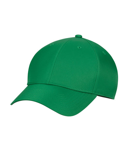 Nike NK393 Nike Dri-FIT Club cap CB custom in Classic Green/White
