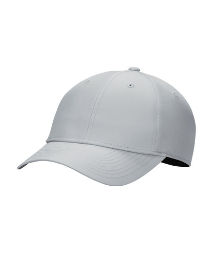 Nike NK393 Nike Dri-FIT Club cap CB custom in Light Smoke Grey/White