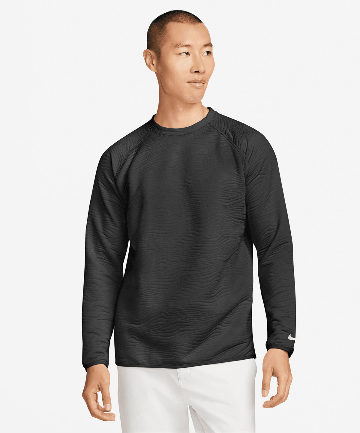 Nike NK394 Nike Dri-FIT Tour crew quilted top
