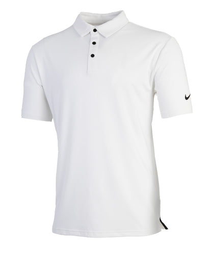 Nike NK420 Nike Dri-FIT Tour solid polo in White/Black