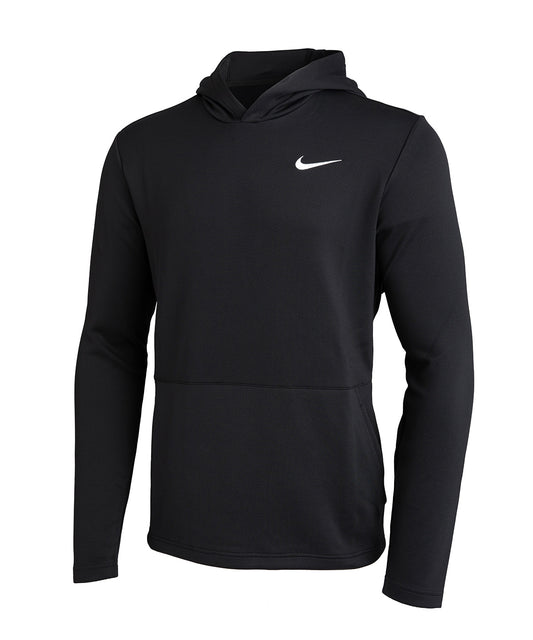 Nike NK424 Nike Dri-FIT Victory Therma Flex hoodie in Black/Black/White