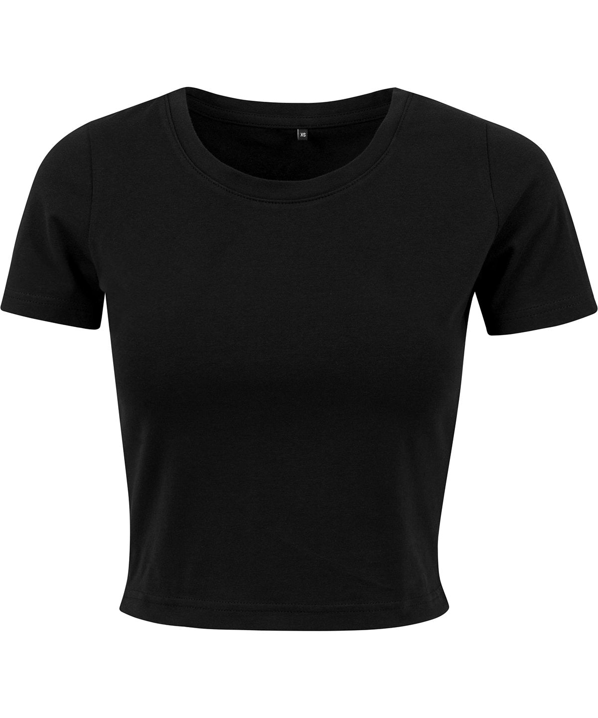 New Morning Studios NM006 Women’s cropped tee in Black