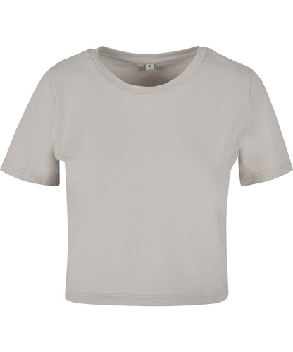 New Morning Studios NM006 Women’s cropped tee in Light Asphalt