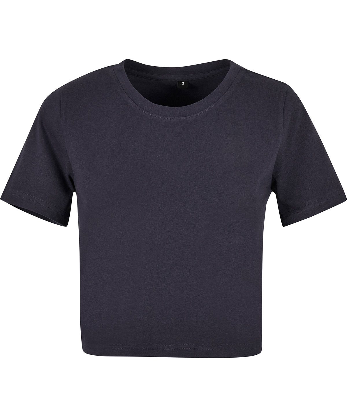 New Morning Studios NM006 Women’s cropped tee in Navy