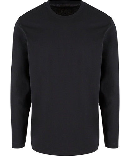 New Morning Studios NM009 Regular fit long sleeve shirt in Black