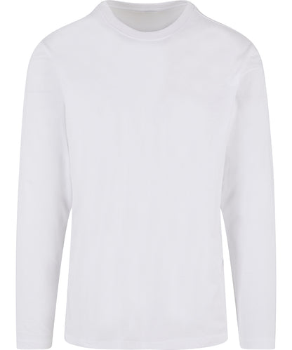 New Morning Studios NM009 Regular fit long sleeve shirt in White