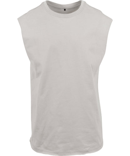 New Morning Studios NM016 Sleeveless tee in Light Asphalt