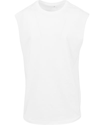 New Morning Studios NM016 Sleeveless tee in White