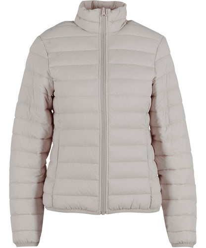 New Morning Studios NM030 Women’s light puffer jacket in Light Asphalt