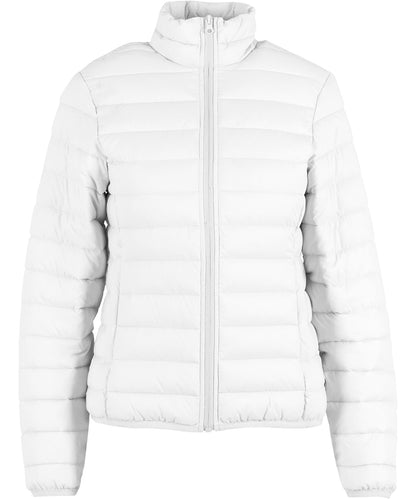 New Morning Studios NM030 Women’s light puffer jacket in White