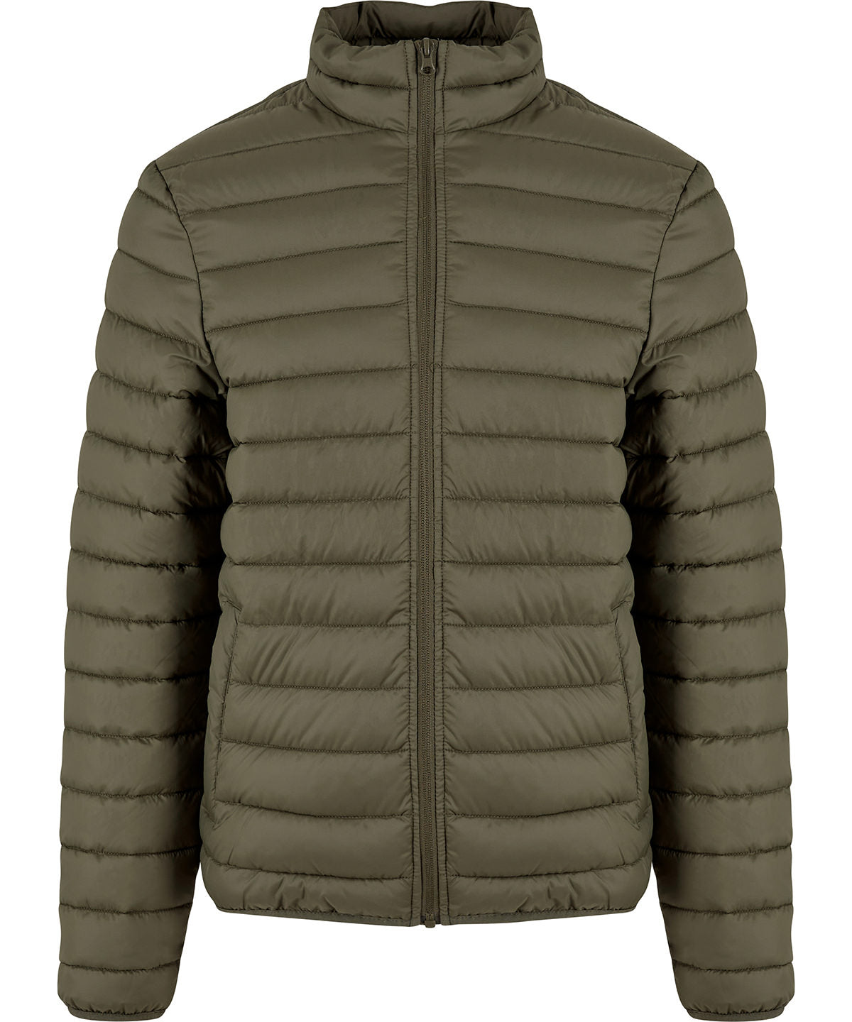 New Morning Studios NM031 Light puffer jacket in Olive