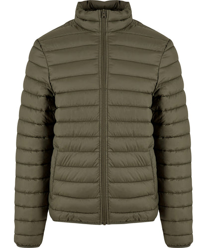 New Morning Studios NM031 Light puffer jacket in Olive