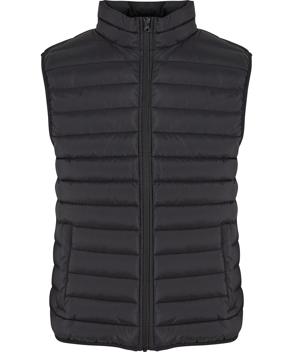 New Morning Studios NM033 Light puffer vest in Black
