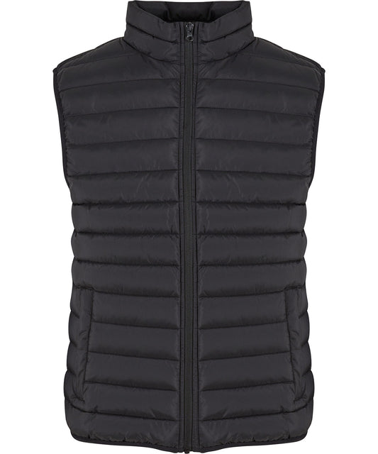 New Morning Studios NM033 Light puffer vest in Black