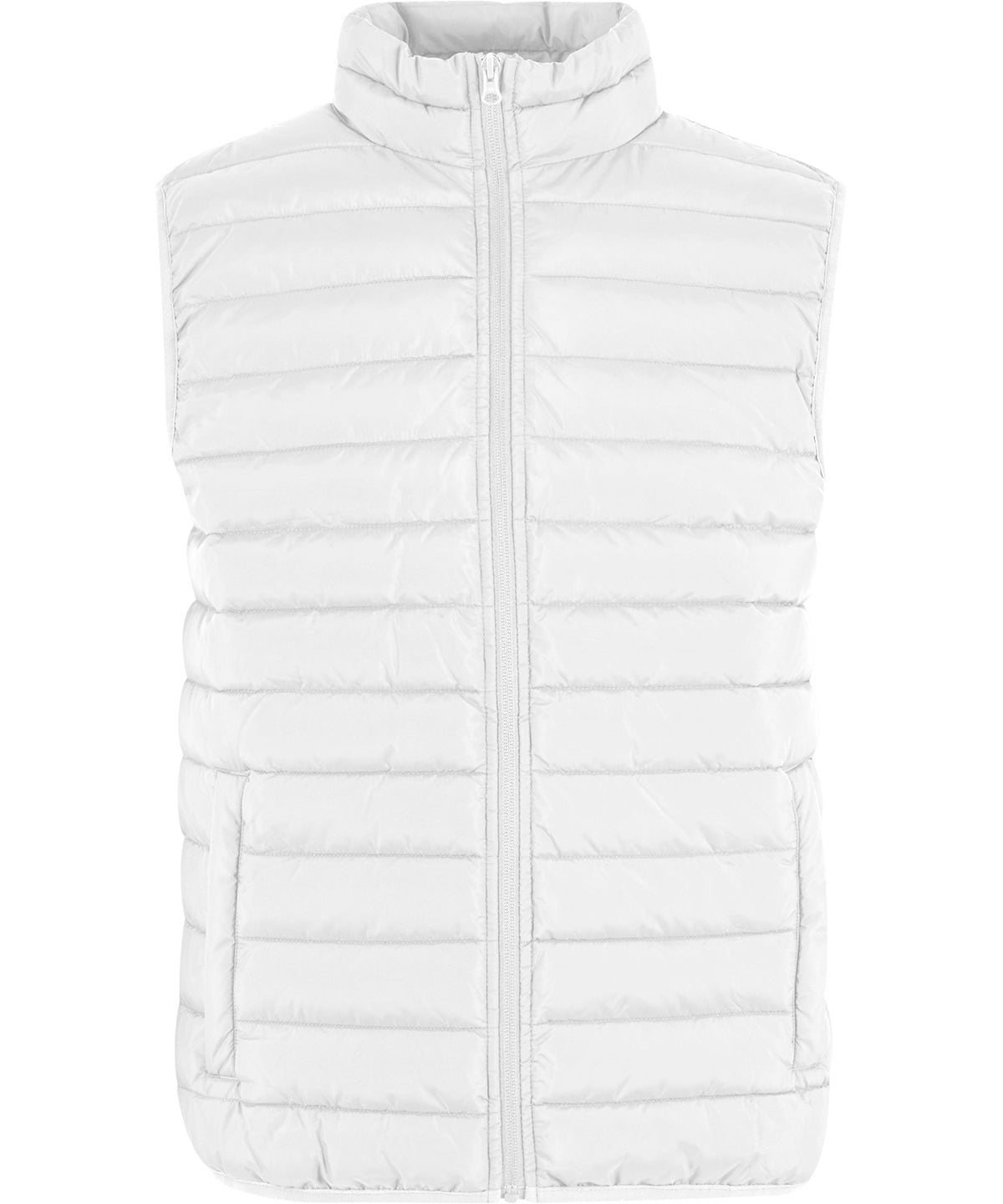 New Morning Studios NM033 Light puffer vest in White