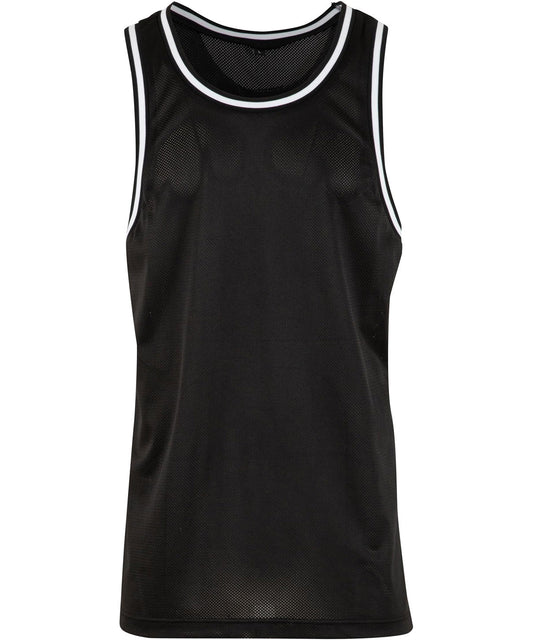 New Morning Studios NM034 Mesh tank top in Black