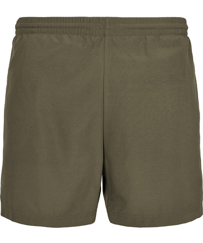 New Morning Studios NM036 Basic swim shorts in Olive