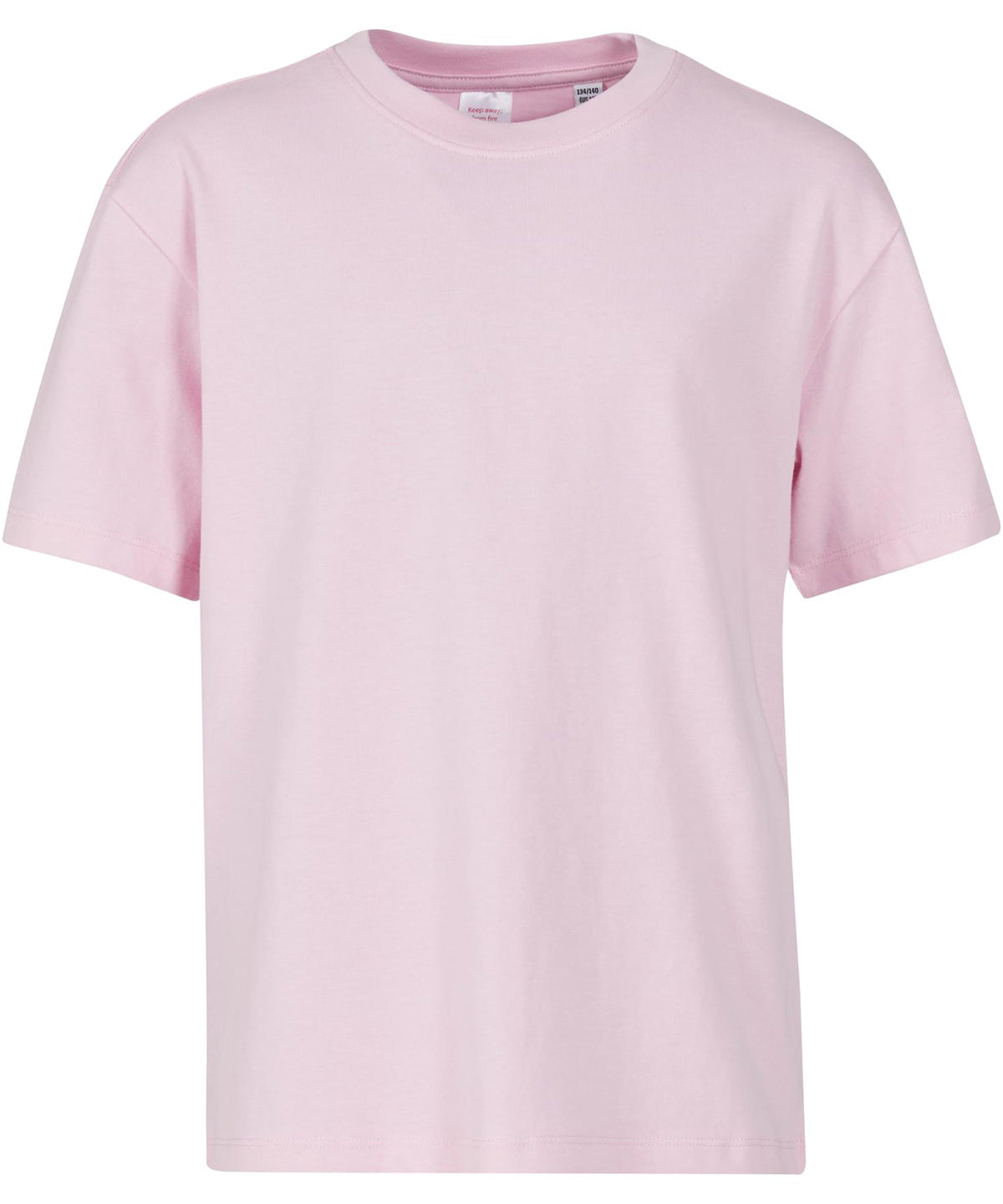 New Morning Studios NM03B Kids oversized tee in Soft Pink