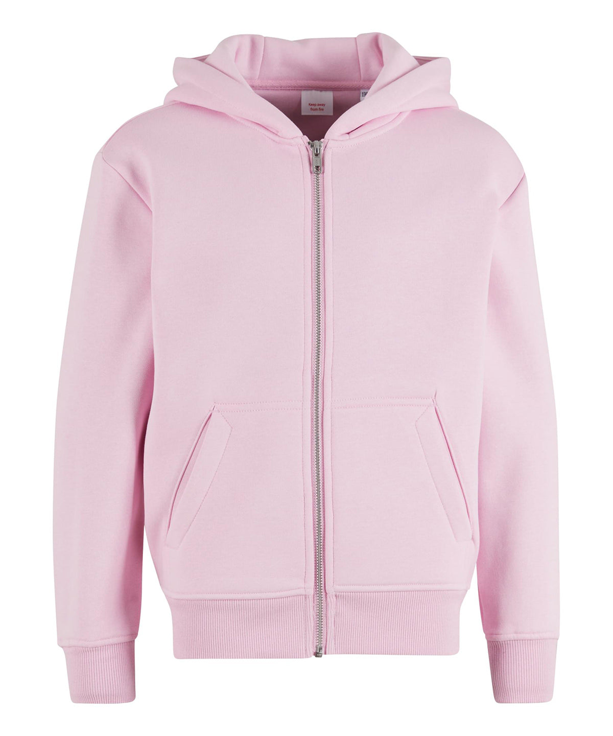 New Morning Studios NM13B Kids oversized hoodie in Soft Pink