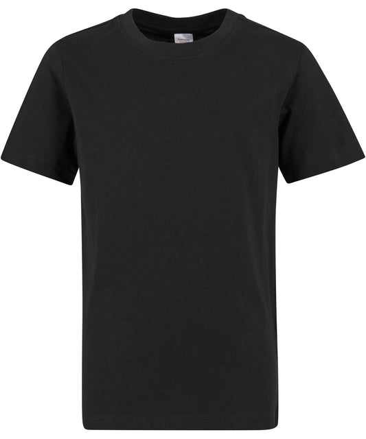 New Morning Studios NM38B Kids basic regular fit tee in Black