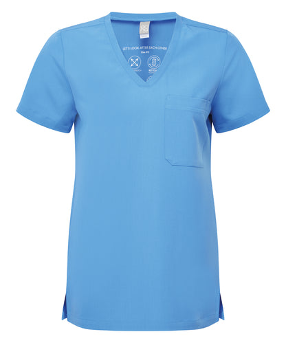 Onna by Premier NN300 Women’s Limitless Onna-stretch tunic in Ceil Blue
