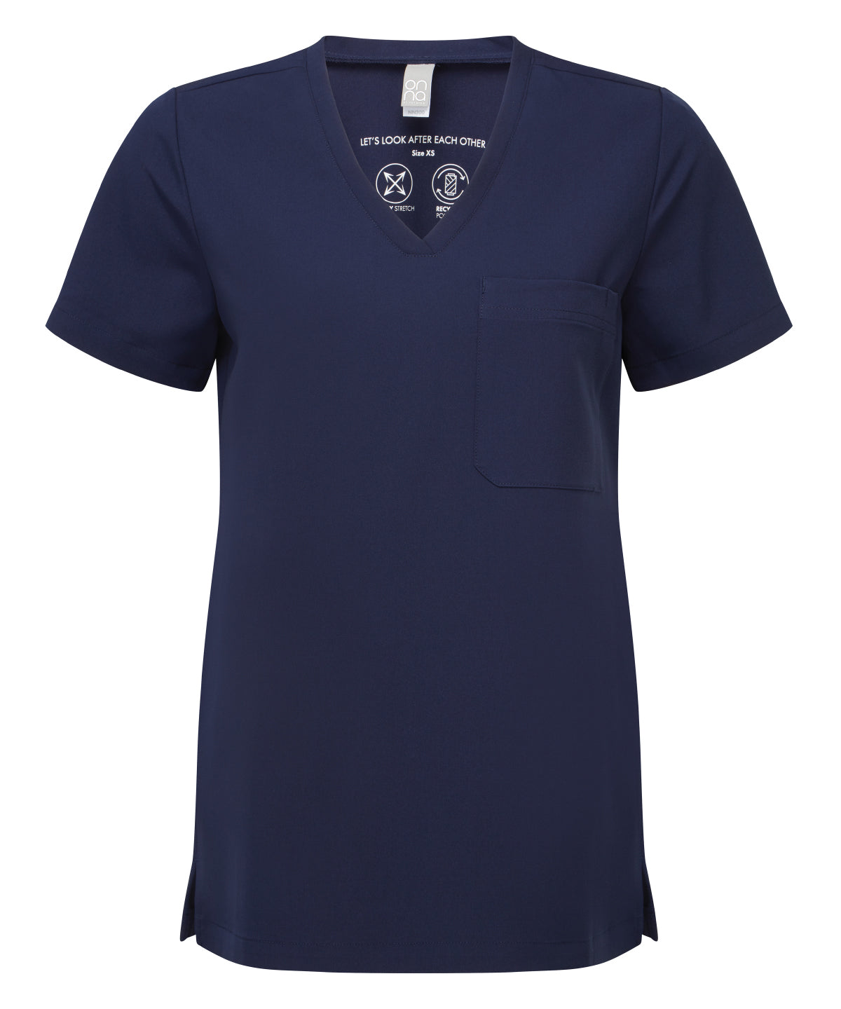 Onna by Premier NN300 Women’s Limitless Onna-stretch tunic in Navy