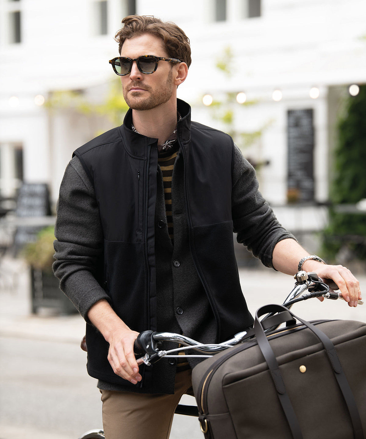 Nimbus NP018 Highland - Fashionable yoke fleece vest