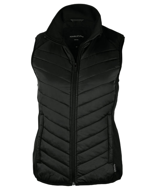 Nimbus NP10F Women’s Benton – versatile hybrid vest in Black