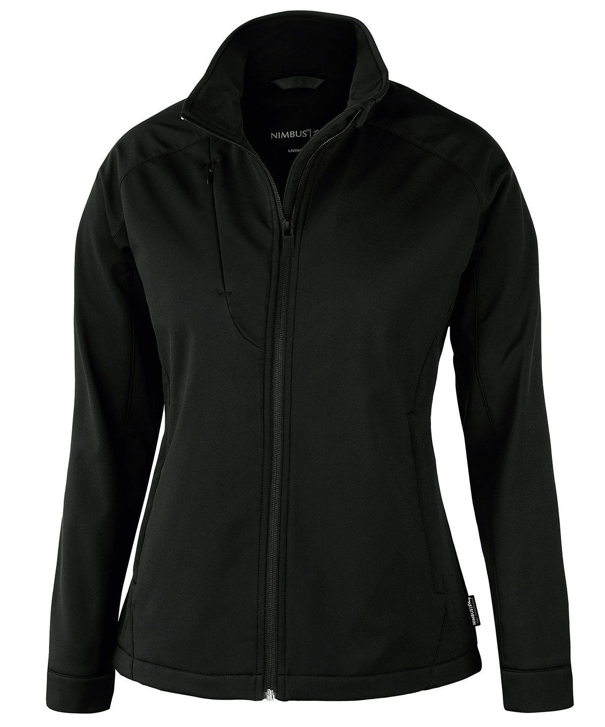 Nimbus NP12F Women’s Livingston – 4-way stretch softshell in Black