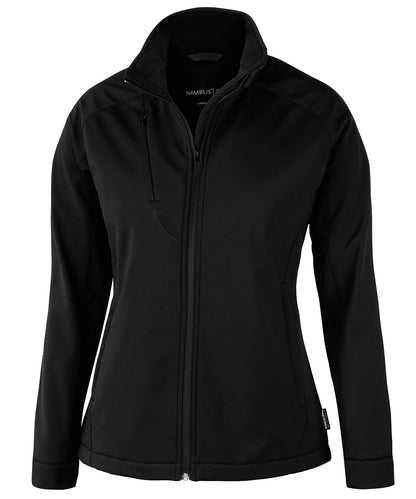Nimbus NP12F Women’s Livingston – 4-way stretch softshell in Black