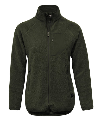 Nimbus NP15F Women’s Timberlake – modern sherpa fleece in Olive