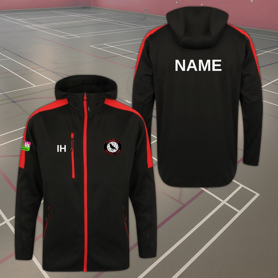 Cwmbran Netball Active Softshell Hooded Jacket