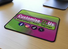 Load image into Gallery viewer, Sublimated Mouse Mats (Pack of 5)
