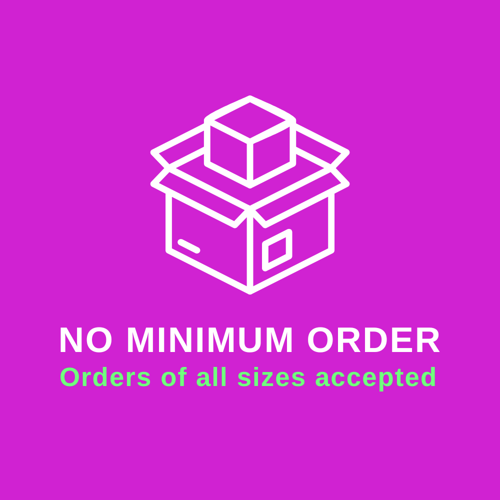 No Minimum Order Cwmbran