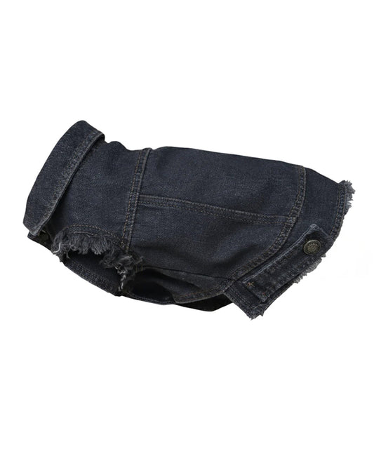 Portman & Pooch PP003 Dog’s denim jacket in Black