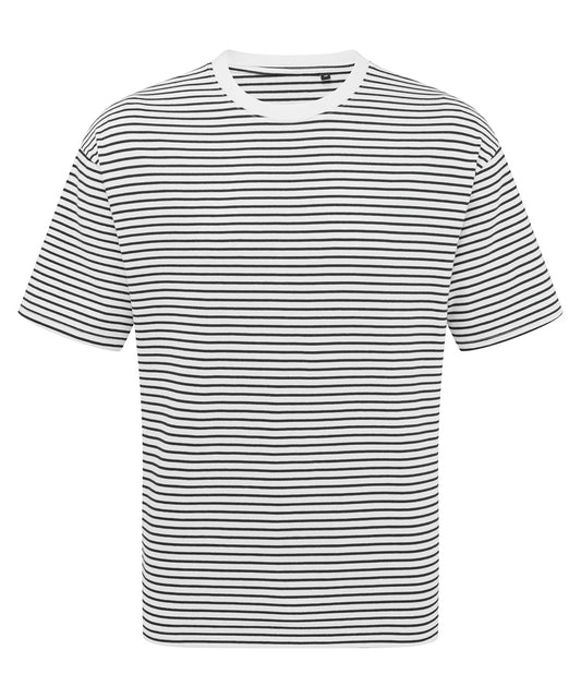 Premier PR020 ‘Utility 2.0’ oversized t-shirt in Black/White Stripe