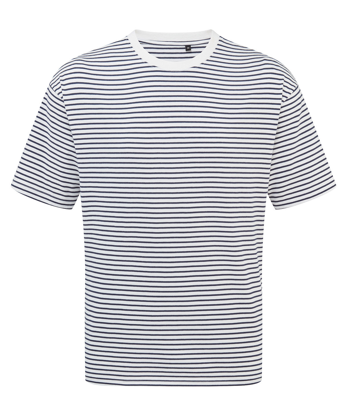Premier PR020 ‘Utility 2.0’ oversized t-shirt in Navy/White Stripe