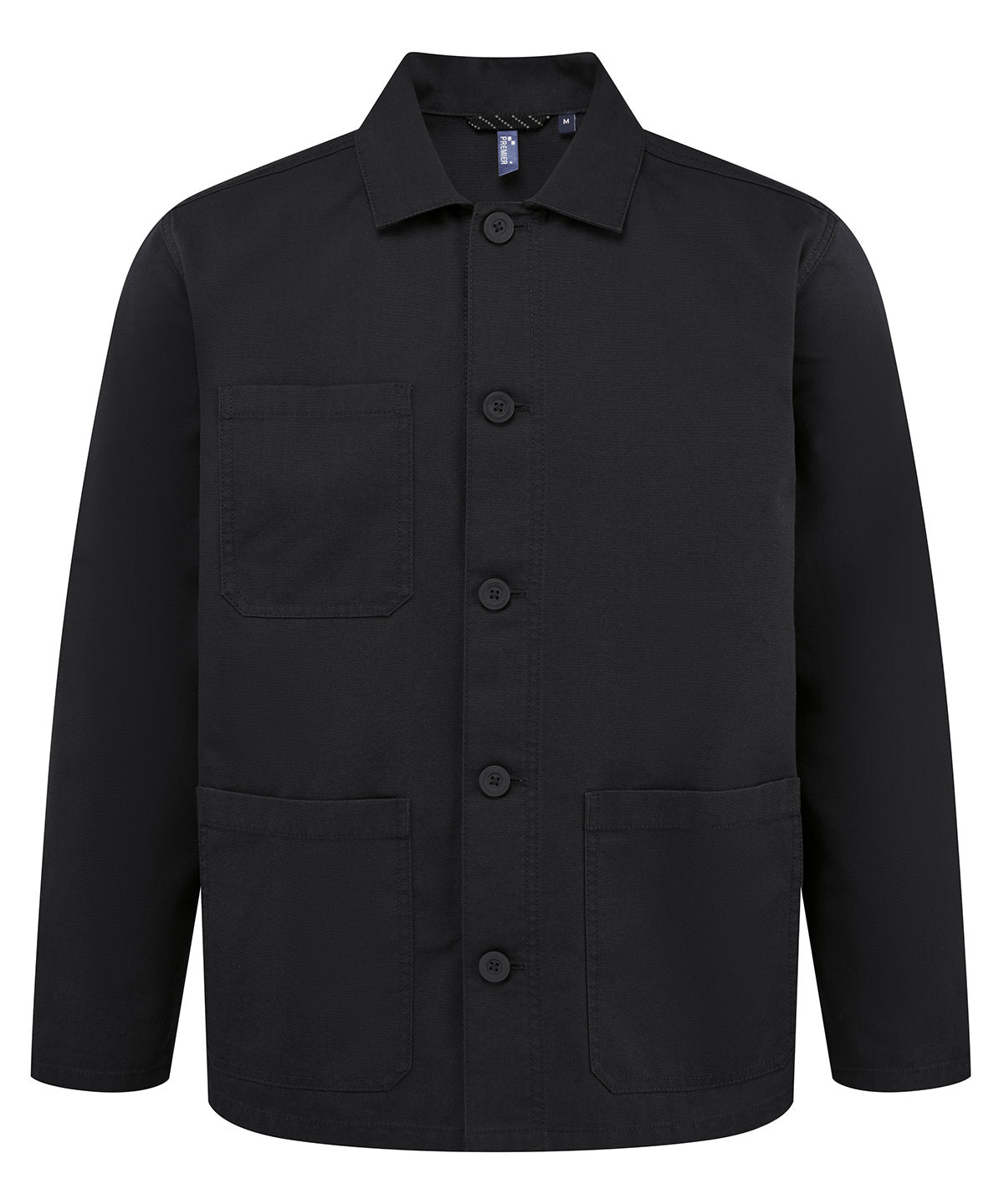 Premier PR022 ‘Utility 2.0’ chore jacket in Stay Black