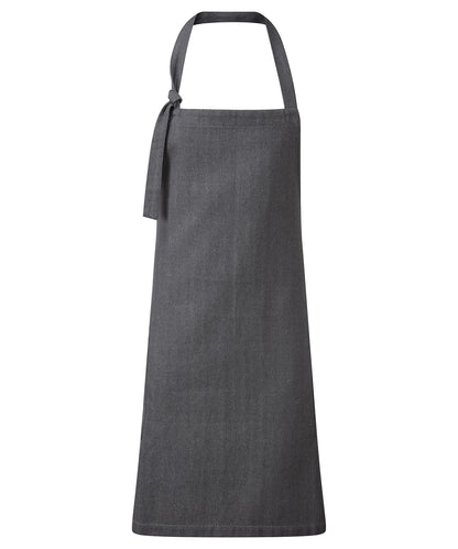 Premier PR122 ‘Regenerate’ Bib Apron in Grey Denim