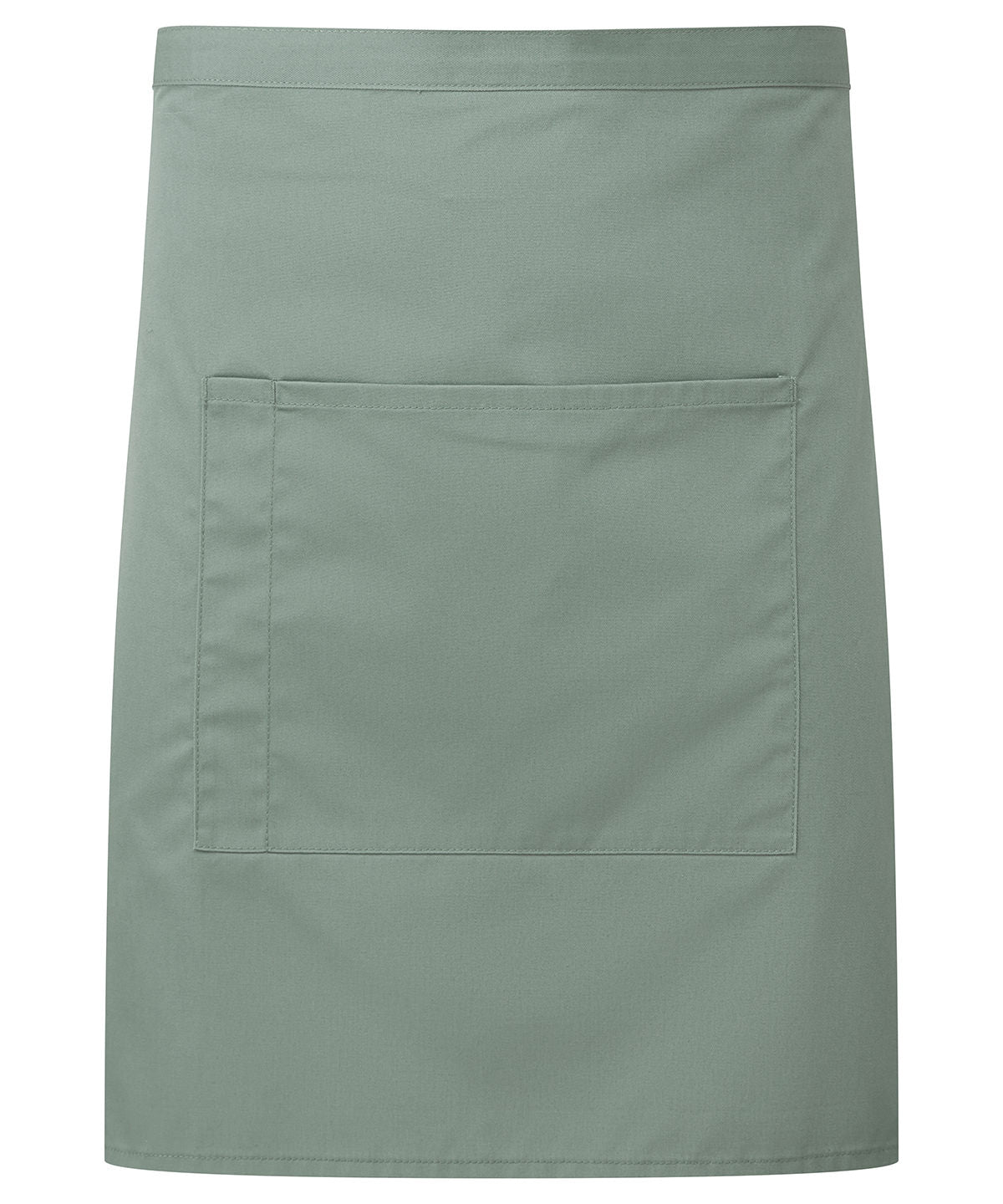 Premier PR141 ‘Colours collection’ mid-length pocket apron in Sage