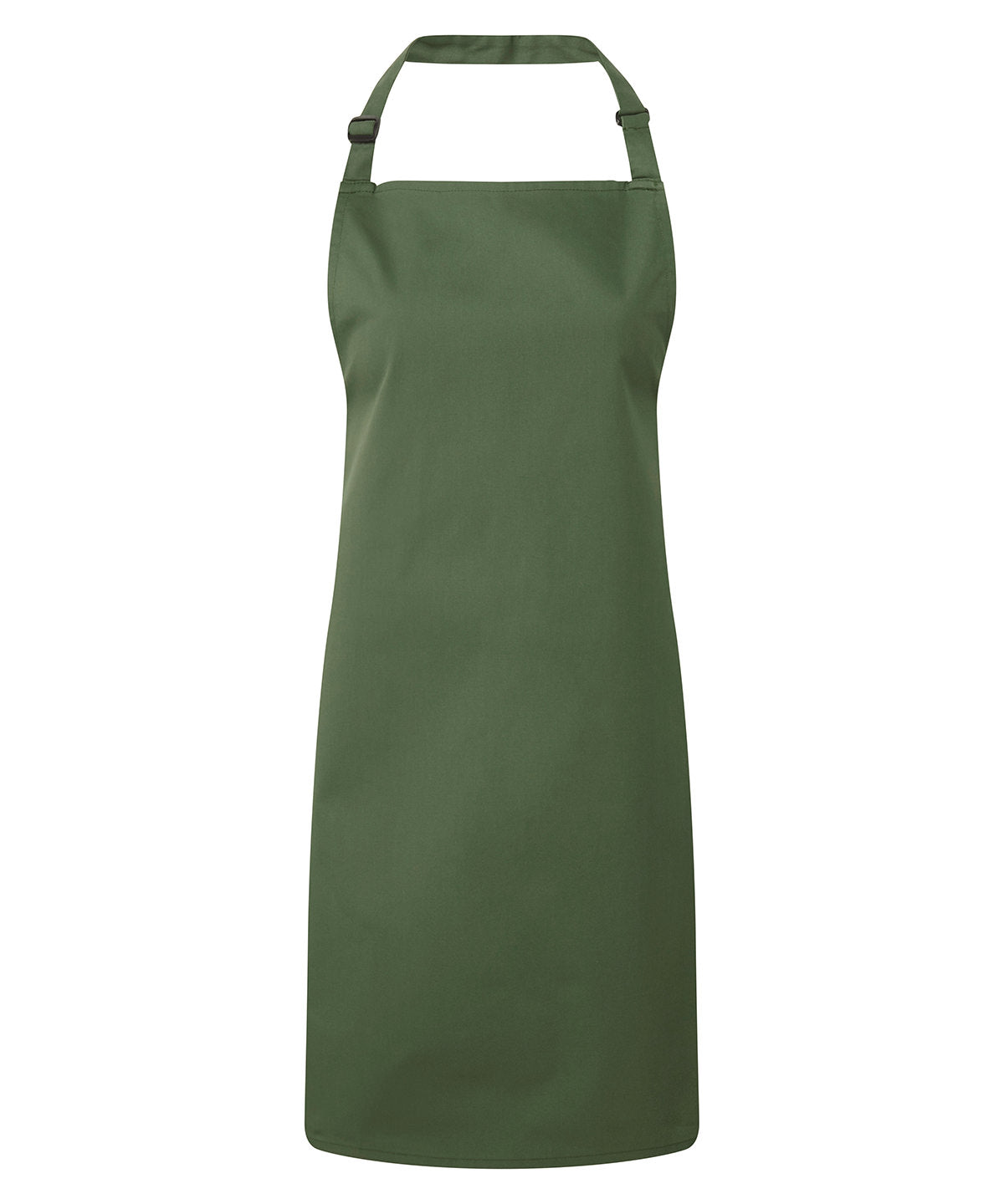 Premier PR150 Colours bib apron in Moss