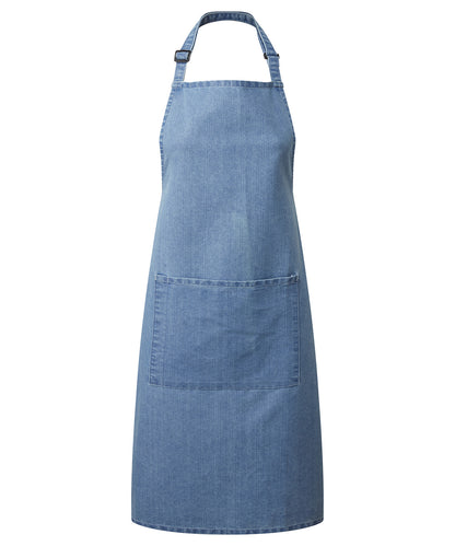 Premier PR154 Colours bib apron with pocket