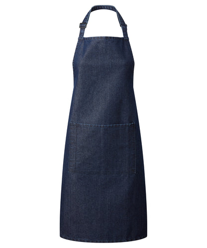 Premier PR154 Colours bib apron with pocket