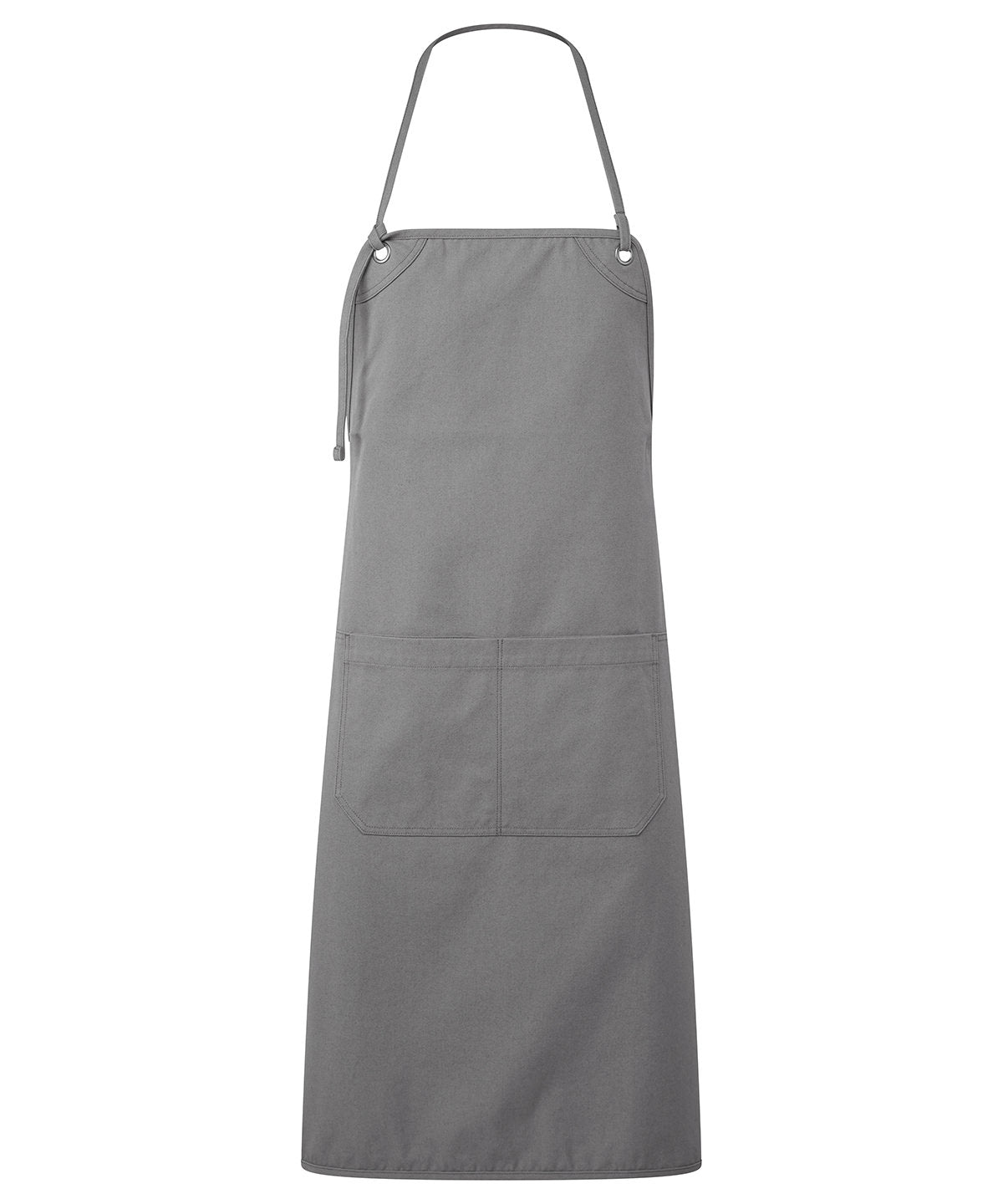 Premier PR181 ‘Artisan’s choice’ double-pocket canvas apron in Dark Grey