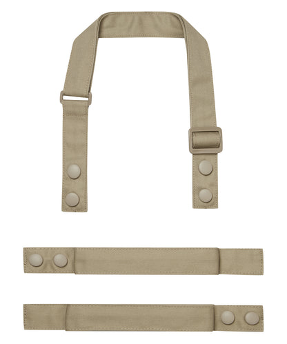Premier PR191 ‘Swap & Pop’ Customisable Apron – Straps in Khaki
