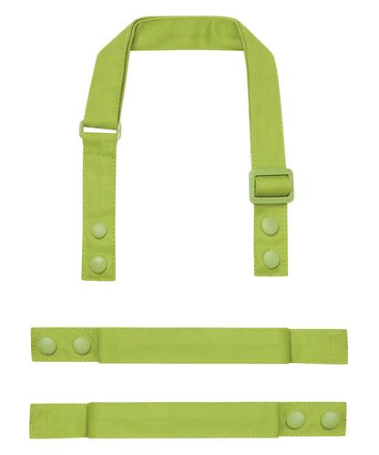 Premier PR191 ‘Swap & Pop’ Customisable Apron – Straps in Lime