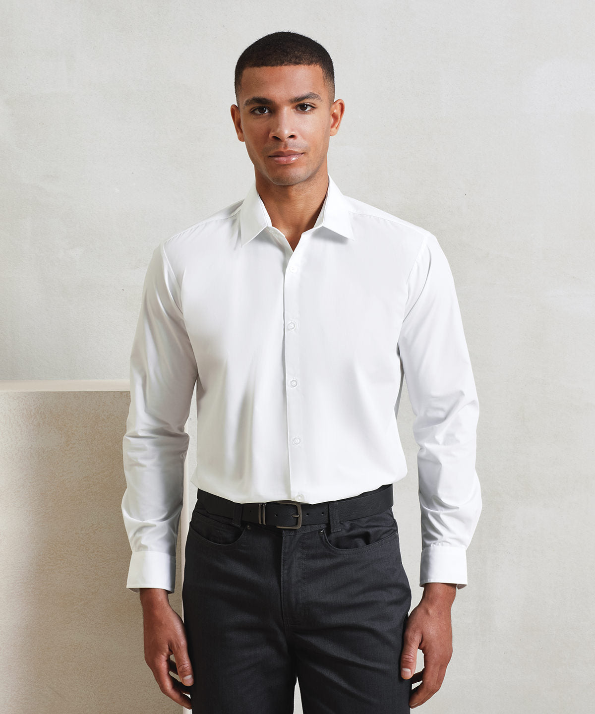 Premier PR207 Supreme poplin long sleeve shirt