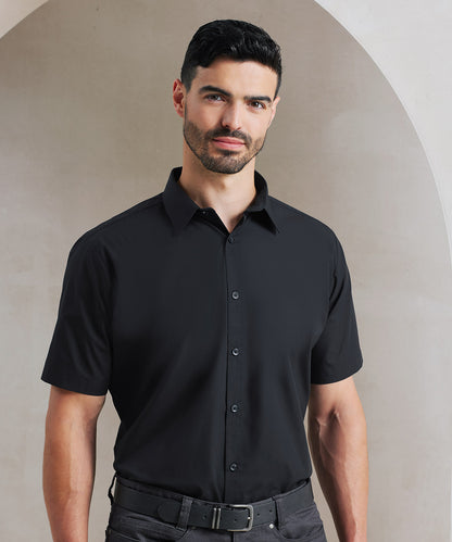 Premier PR209 Supreme poplin short sleeve shirt
