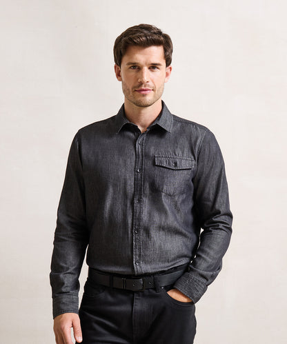 Premier PR222 Jeans stitch denim shirt